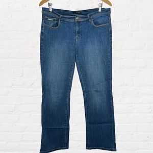 Axcess Liz Claiborne Stretch Jeans medium wash Auquamine